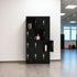 12-Door Locker for Office Gym Shed School Home Storage - Padlock-operated