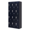 12-Door Locker for Office Gym Shed School Home Storage - Padlock-operated