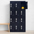 12-Door Locker for Office Gym Shed School Home Storage - 3-Digit Combination Lock