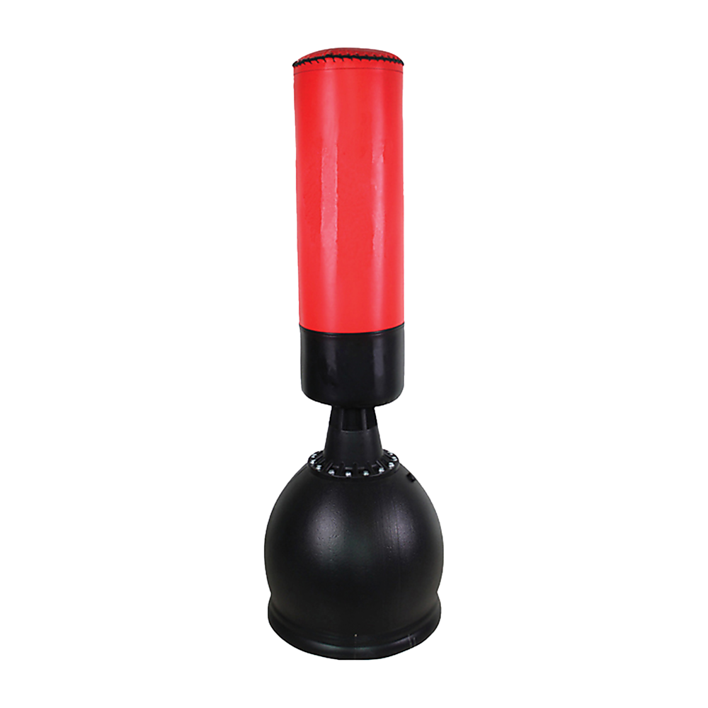 165cm Free-Standing Boxing Punching Bag, Water/Sand Fillable Base, 90cm