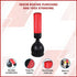 165cm Free-Standing Boxing Punching Bag, Water/Sand Fillable Base, 90cm