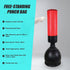 165cm Free-Standing Boxing Punching Bag, Water/Sand Fillable Base, 90cm