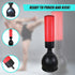 165cm Free-Standing Boxing Punching Bag, Water/Sand Fillable Base, 90cm