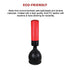 165cm Free-Standing Boxing Punching Bag, Water/Sand Fillable Base, 90cm