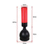 165cm Free-Standing Boxing Punching Bag, Water/Sand Fillable Base, 90cm