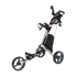 Randy & Travis 3-Wheel Foldable Golf Buggy Trolley Cart with Lockable Console