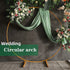 3M Gold Wedding Hoop Round Circle Arch Backdrop Flower Display Stand Frame Background