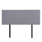 Linen Fabric Double Bed Deluxe Headboard Bedhead - Slate Ash