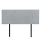 Linen Fabric Double Bed Deluxe Headboard Bedhead - Stone Grey