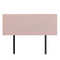 Linen Fabric Queen Bed Deluxe Headboard Bedhead - Pale Pink
