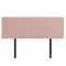Linen Fabric King Bed Deluxe Headboard Bedhead - Pale Pink