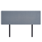 Linen Fabric King Bed Deluxe Headboard Bedhead - Berlin Blue