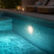 25W RGB LED Swimming Pool Light 12-32V IP68 Resin Filled Underwater Spa Remote