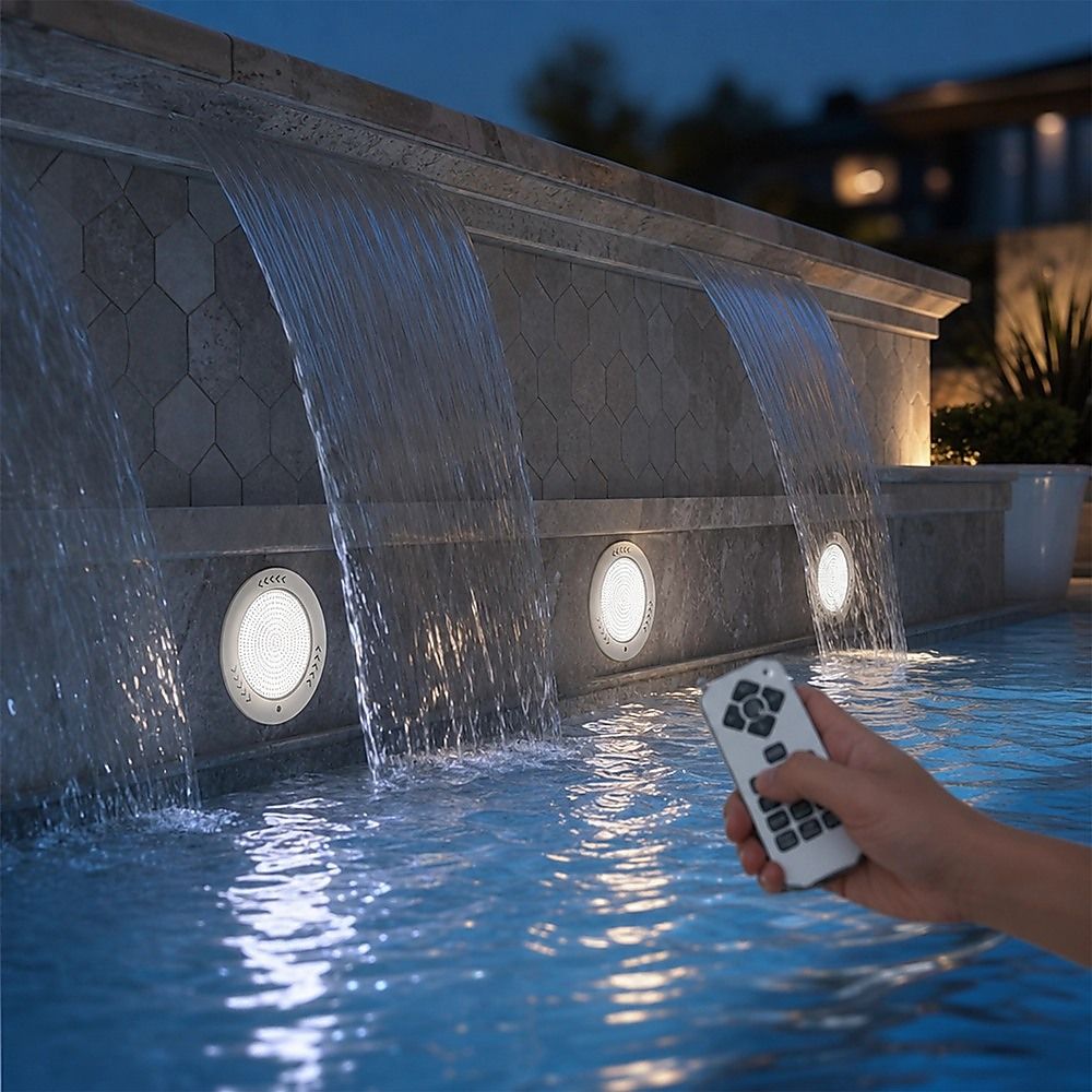 45w Swimming Pool Lights Led 12-32V Resin Filled Underwater Spa lamp
