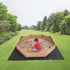 Kids Sand Pit Large Octagonal Wooden Sandpit