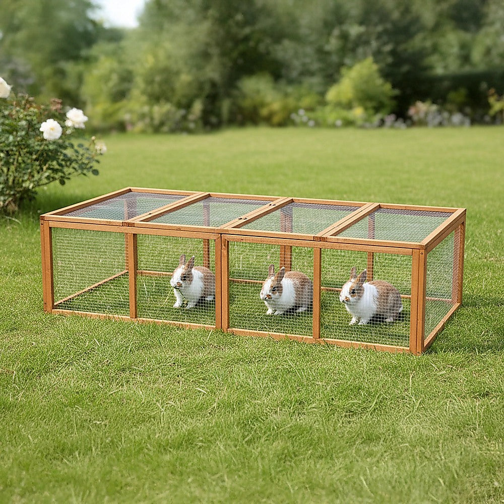 Chicken coop LARGE Run Guinea Pig Cage Villa Extension Rabbit hutch house pen