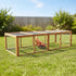 Chicken coop LARGE Run Guinea Pig Cage Villa Extension Rabbit hutch house pen