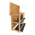 Large Rabbit Hutch with BASE Chicken Coop 2 Storey Guinea Pig Pet Cage House