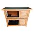 Large Rabbit Hutch with BASE Chicken Coop 2 Storey Guinea Pig Pet Cage House