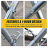 Fender Work Bench Panel Stand Curved Legs Panel Repair Beating Spray Painting
