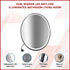 Oval Mirror LED Anti-Fog Illuminated Bathroom Living Room