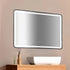 Rectangular Mirror LED Anti-Fog Illuminated Bathroom Living Room