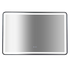 Rectangular Mirror LED Anti-Fog Illuminated Bathroom Living Room