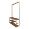 97x168cm Hallway Bench Coat Rack Stand Multifunctional Hall Shelf Entryway