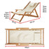 Premium Foldable Outdoor Sling Chair Patio Lounge