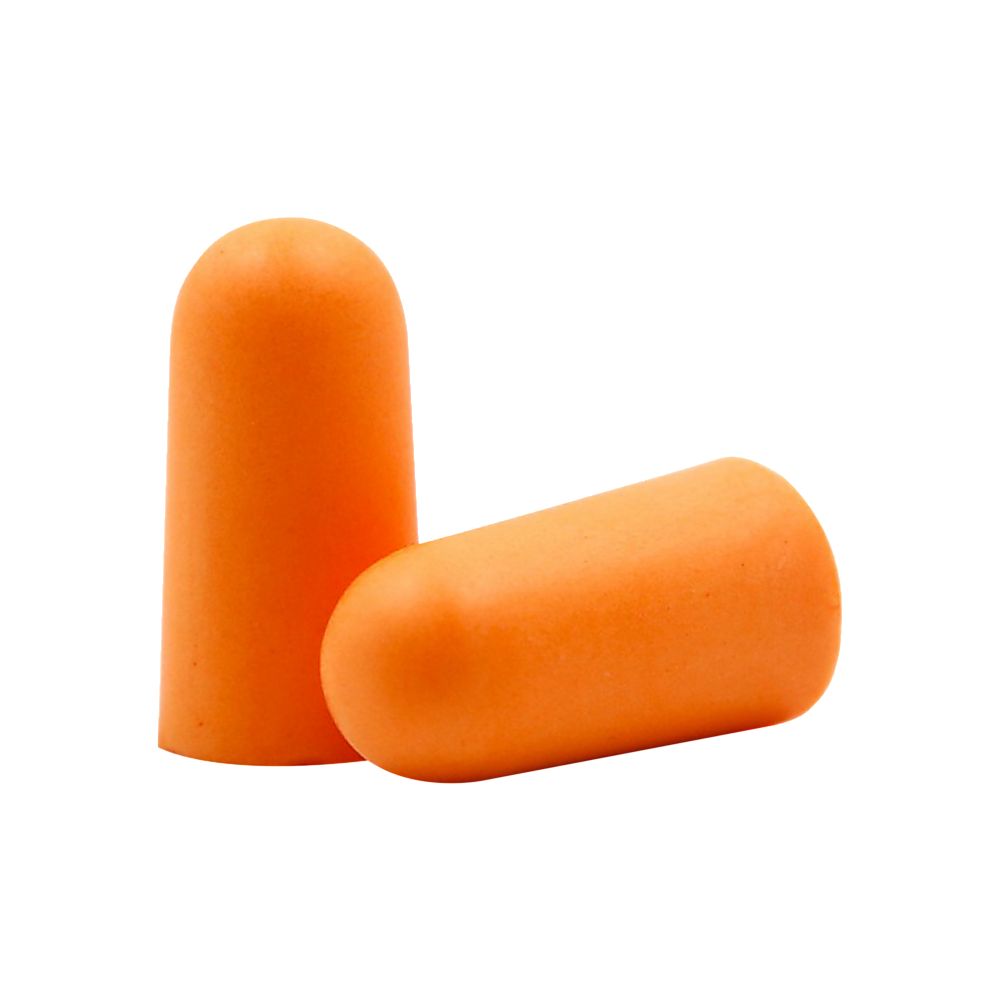 Foam Ear Plugs Disposable 200 Pairs Noise Cancelling Plane Sleep Snoring