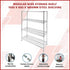 Modular Wire Storage Shelf 1500 x 600 x 1800mm Steel Shelving