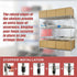 Modular Wire Storage Shelf 1500 x 600 x 1800mm Steel Shelving
