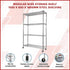 Modular Wire Storage Shelf 1500 x 600 x 1800mm Steel Shelving