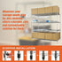 Modular Wire Storage Shelf 900 x 350 x 1800mm Steel Shelving