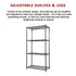 Modular Wire Storage Shelf 900 x 350 x 1800mm Steel Shelving