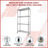 Modular Wire Storage Shelf 900 x 350 x 1800mm Steel Shelving