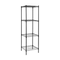 Modular Wire Storage 60x60cm Steel Shelving Black With Fixed Legs For Garage Warehouse Or Kitchen Organisation