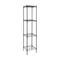 Modular Wire Storage 45x45cm Steel Shelving Black With Fixed Legs For Garage Warehouse Or Kitchen Organisation
