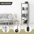 Modular Wire Storage 45x45cm Steel Shelving Chrome With Wheels For Garage Warehouse Or Kitchen Organisation