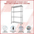 Modular Wire Storage Shelf 1500 x 350 x 1800mm Steel Shelving