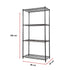 Modular Wire Storage Shelf 900 x 450 x 1800mm Steel Shelving