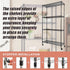 Modular Wire Storage Shelf 900 x 450 x 1800mm Steel Shelving