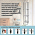 Modular Wire Storage Shelf 350 x 350 x 1800mm Steel Shelving