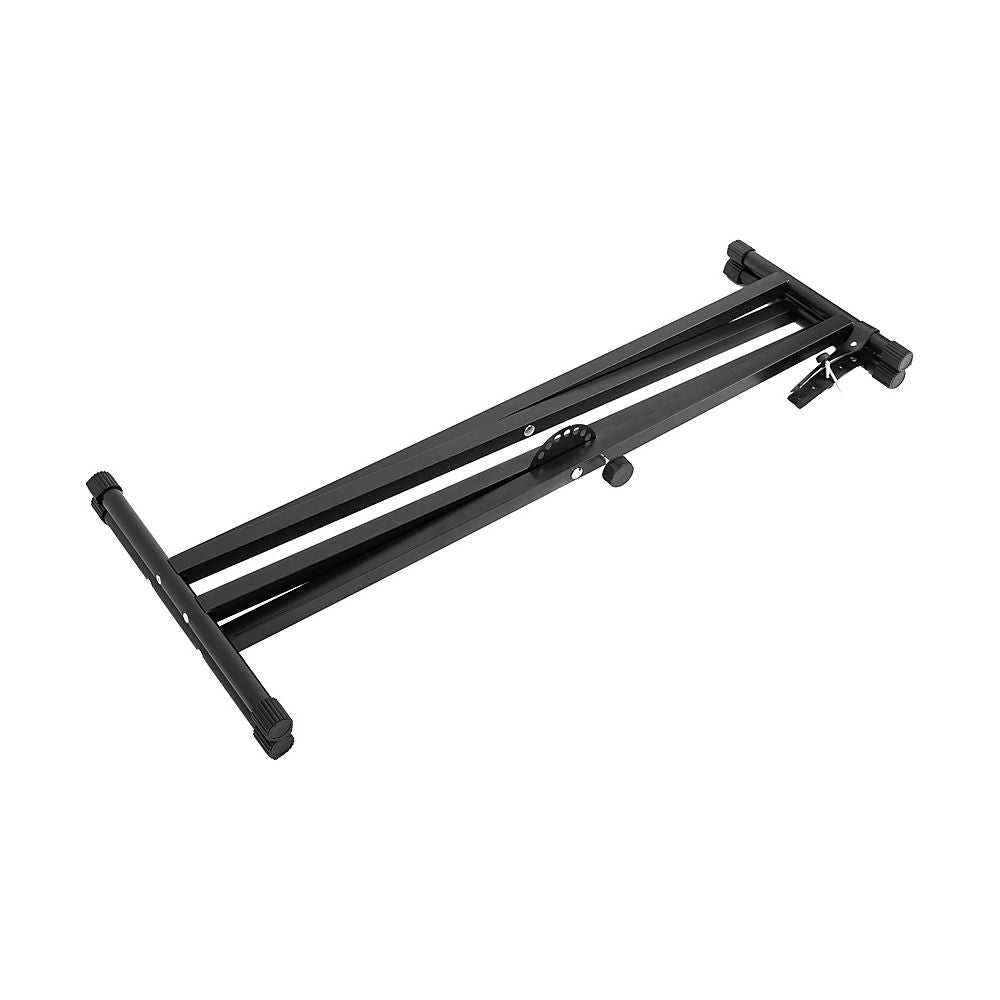 Adjustable Iron Keyboard Piano Stand, X-Frame, 46.5cm to 97cm Height Range