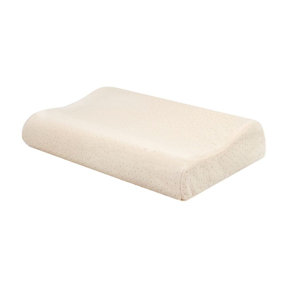 Pure Natural Latex Sleep Pillow Spine Support 30 x 50cm