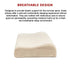 Pure Natural Latex Sleep Pillow Spine Support 30 x 50cm