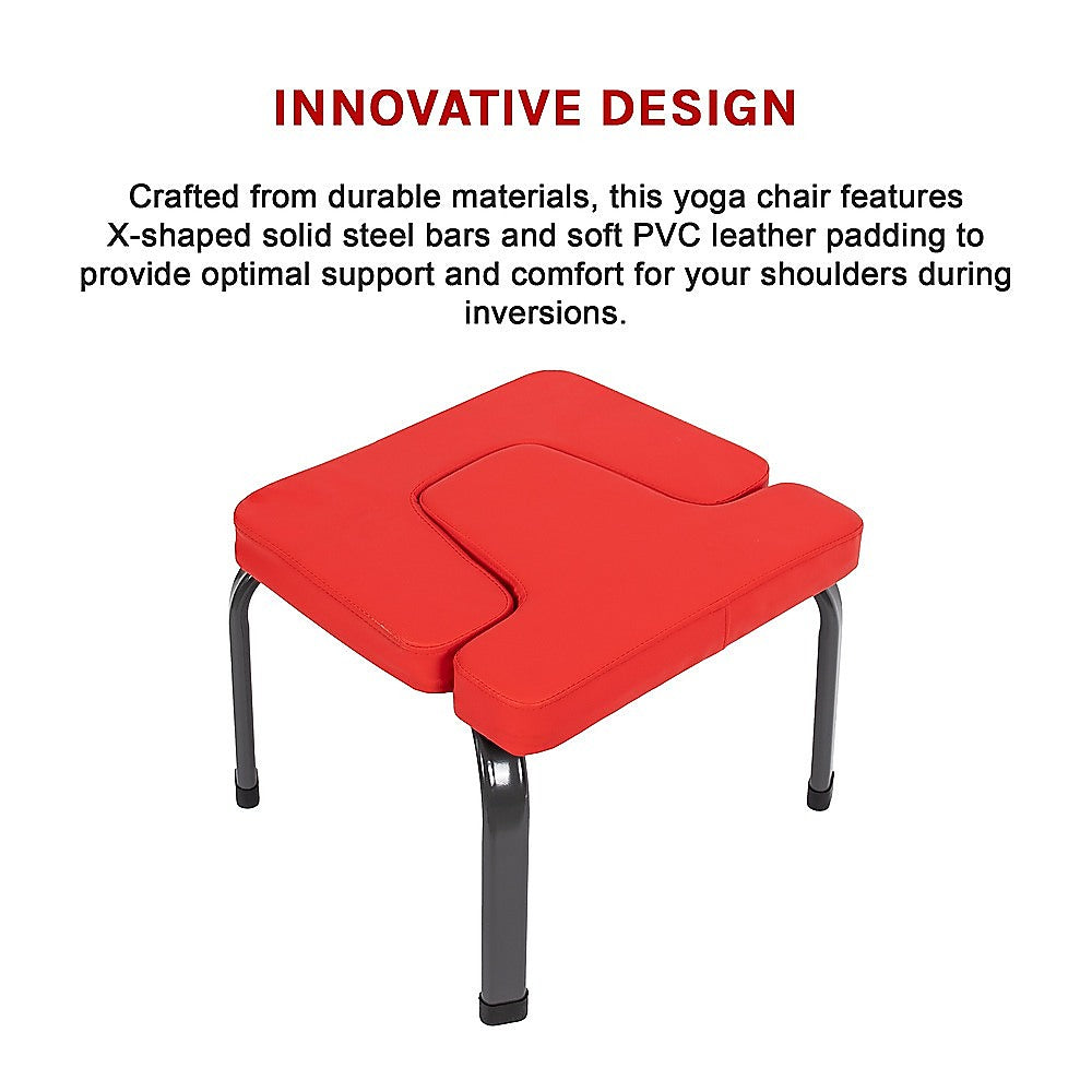 Invert Chair Yoga Workout Chair Headstand Stool Exercise Bench