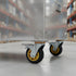 Castor Wheels 4 x 6" 150mm Swivel Silent Caster 2 Brakes 800KG