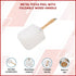Metal Pizza Peel with Foldable Wood Handle