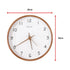 10" Clock Wooden Modern Wall Art